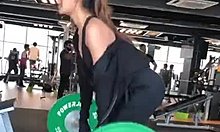 Nidhhiagerwal's gym session turns into a steamy boob show