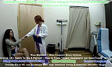 Doktor Tampas hjemmevideo af sin første gyno-eksamen med Angel Santana