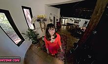Velma Dinkleys stygg VR-pornovänskap med kuk och spruta